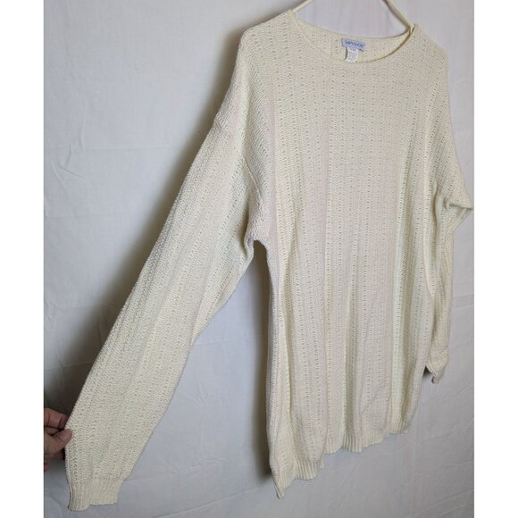 Vintage Ship N Shore Long Sleeve‎ Resort Wear Cover Up Knit Women's Large - Picture 3 of 9